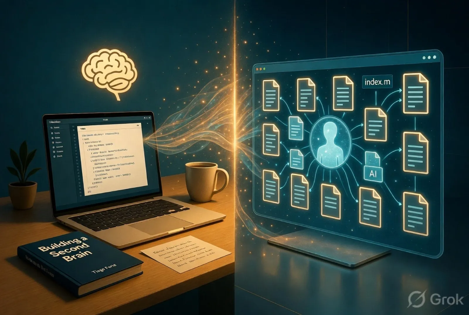 Between Google's Open Knowledge System, Building a Second Brain by Tiago Forte and Obsidian